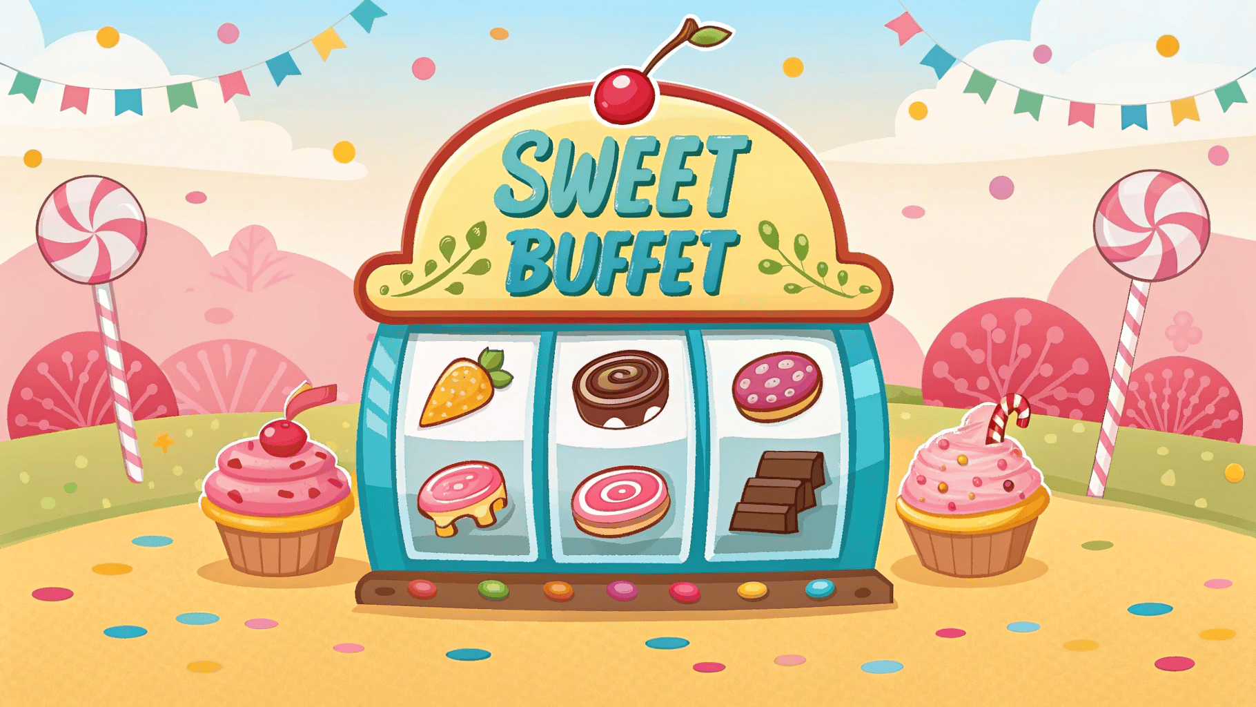 Jackpot Tiap Putaran Menunggu di Sweet Buffet Mario Club!